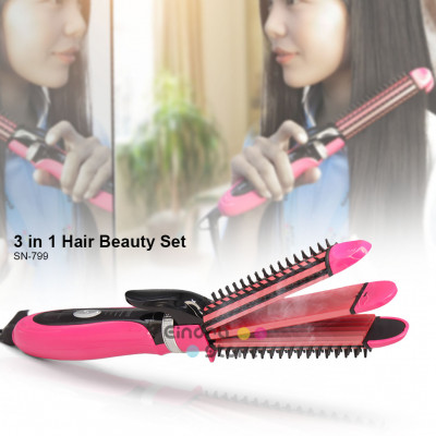 3 in 1 Hair Beauty Set : SN-799